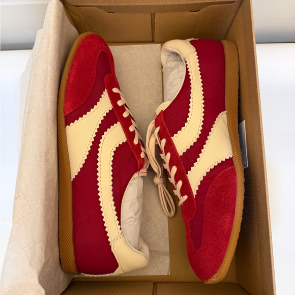 Dolce Vita Limit Sneakers - Crimson - Picture 1 of 9
